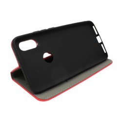 Etui Smart Magnet na telefon Xiaomi Redmi S2 / Y2 czerwone