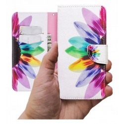 Etui Fancy Diary na telefon Nokia C32 TA-1534 kwiat