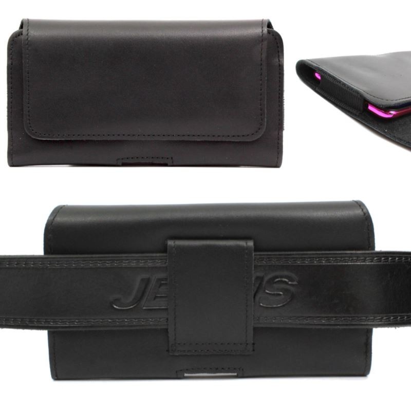 Etui Kabura skórzana CRAZY 3D na telefon motorola moto g 5G XT2113 czarne