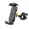 Uchwyt na telefon do roweru / motocykla / skutera / hulajnogi REMAX RM-C01 do kierownicy czarny