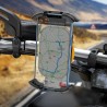 Uchwyt na telefon do roweru / motocykla / skutera / hulajnogi REMAX RM-C01 do kierownicy czarny