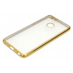 Etui BUMPER GLOSSY TPU na telefon Huawei P Smart FIG-LX1 złote