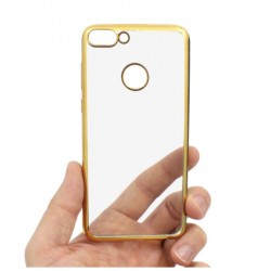 Etui BUMPER GLOSSY TPU na telefon Huawei P Smart FIG-LX1 złote