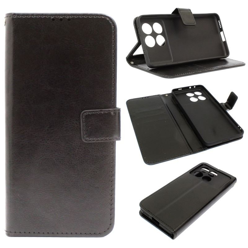 Etui Smart Crazy na telefon Xiaomi POCO X6 Pro 5G / Redmi K70e 5G czarne