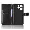 Etui Smart Crazy na telefon Tecno Spark 10 Pro KI7 czarne