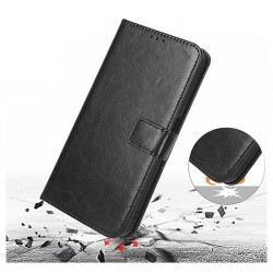 Etui Smart Crazy na telefon Tecno Spark 10 Pro KI7 czarne