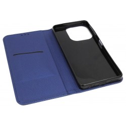 Etui Smart Magnet na telefon Tecno Spark 10 Pro KI7 granatowe