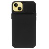 Etui SILICONE LENS na telefon Apple iPhone 14+ A2886 czarne