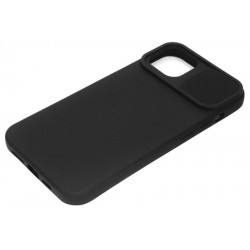 Etui SILICONE LENS na telefon Apple iPhone 14+ A2886 czarne