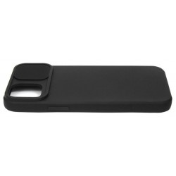 Etui SILICONE LENS na telefon Apple iPhone 14+ A2886 czarne
