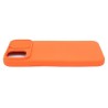 Etui SILICONE LENS na telefon Apple iPhone 14+ A2886 pomarańczowe