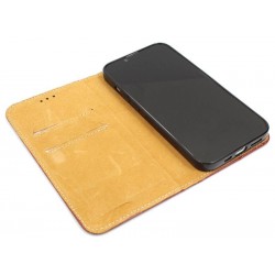 Etui KABURA SPECIAL FLIP na telefon Apple iPhone 14 A2882 brązowe
