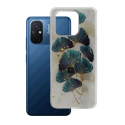 Etui Gold Glam na telefon Xiaomi Redmi 12C / 11A listki