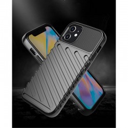 Etui pancerne Thunder na telefon Apple iPhone 12 Mini czarne