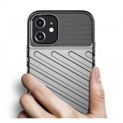 Etui pancerne Thunder na telefon Apple iPhone 12 Mini czarne
