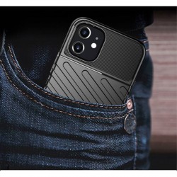 Etui pancerne Thunder na telefon Apple iPhone 12 Mini czarne