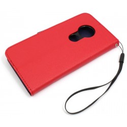 Etui Fancy Diary na telefon motorola moto e5 / g6 play / e (5th gen.) czerwone