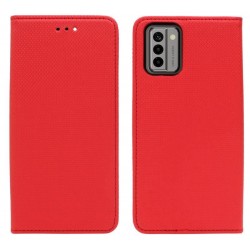 Etui Smart Magnet na telefon Nokia G22 TA-1528 czerwone