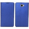 Etui Smart Magnet na telefon Huawei Y7 TRT-LX1 granatowy