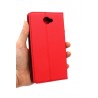 Etui Smart Magnet na telefon Huawei Y7 TRT-LX1 / Nova Lite+ czerwone