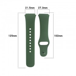 Opaska / pasek do smartwatch Xiaomi Redmi Watch 3 Active zielona