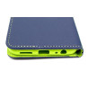 Etui Fancy Diary na telefon Samsung Galaxy A22 5G A226 granatowe