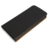 Etui pionowe z klapką SLIM FLEX na telefon Huawei Y6p MED-L49 czarne HQ