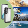 Etui wodoodporne Full Body na telefon Samsung Galaxy S23+ S916 czarne