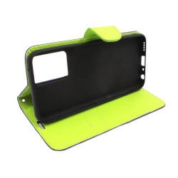 Etui Fancy Diary na telefon Realme 9 5G RMX3388 / 9 Pro RMX3472 RMX3471 granatowe