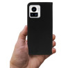 Etui Smart Magnet na telefon motorola edge 30 ultra 5G / x30 pro 5G czarne HQ