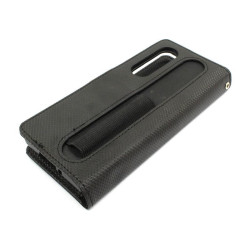 Etui Smart Leather na telefon Samsung Galaxy Z Fold 3 5G F926 czarne