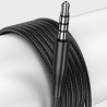 SŁUCHAWKI douszne audio jack 3,5 mm USAMS EP-42 białe