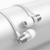 SŁUCHAWKI douszne audio jack 3,5 mm USAMS EP-42 białe