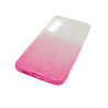 Etui Jelly Case SHINING HQ na telefon Samsung Galaxy S24 5G SM-S921 srebrno-różowe