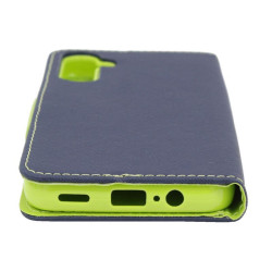 Etui Fancy Diary na telefon Samsung Galaxy A14 4G A145 / 5G A146 granatowe