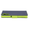 Etui Fancy Diary na telefon Samsung Galaxy A14 4G A145 / 5G A146 granatowe