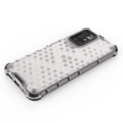 ETUI PANCERNE HONEYCOMB na telefon Xiaomi Redmi 10 21061119DG / Note 11 4G 2201117TY niebieskie