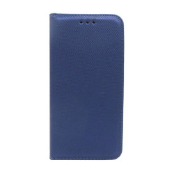 Etui Smart Magnet na telefon Samsung Galaxy A6+ 2018 A605 granatowe