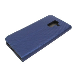 Etui Smart Magnet na telefon Samsung Galaxy A6+ 2018 A605 granatowe