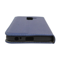 Etui Smart Magnet na telefon Samsung Galaxy A6+ 2018 A605 granatowe