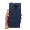 Etui Smart Magnet na telefon Samsung Galaxy A6+ 2018 A605 granatowe