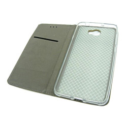 Etui Smart Magnet na telefon Huawei Y5II CUN-L21 / Y6 II Compact granatowe