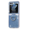 Etui Hard Case Bling na telefon Samsung Galaxy Z Flip 5 5G F721 niebieskie
