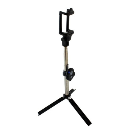 Uchwyt SELFIE STICK BLUETOOTH na telefon smartfon kamerę sportową MONOPOD TRIPOD + PILOT długość 19-67cm