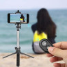 Uchwyt SELFIE STICK BLUETOOTH na telefon smartfon kamerę sportową MONOPOD TRIPOD + PILOT długość 19-67cm