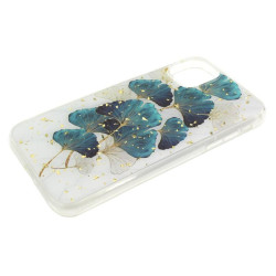 Etui Gold Glam na telefon Apple iPhone 15 Pro A3102 listki