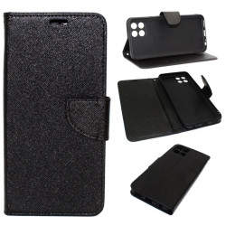 Etui Fancy Diary na telefon Infinix Smart 6 HD X6512 czarne