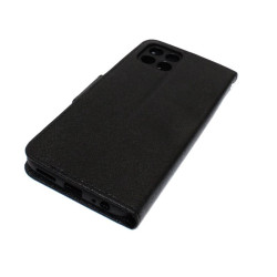 Etui Fancy Diary na telefon Infinix Smart 6 HD X6512 czarne