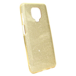 Etui Jelly Case SHINING HQ na telefon Xiaomi Redmi Note 9S złote