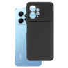 Etui SILICONE LENS na telefon Xiaomi Redmi Note 12 4G LTE MZB0E7NEU MZB0DOBEU czarne